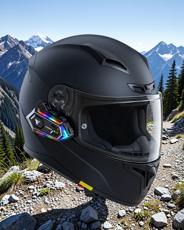Bluetooth Motosiklet Kask Kulaklık UCZZZY20İNTERCOM-1