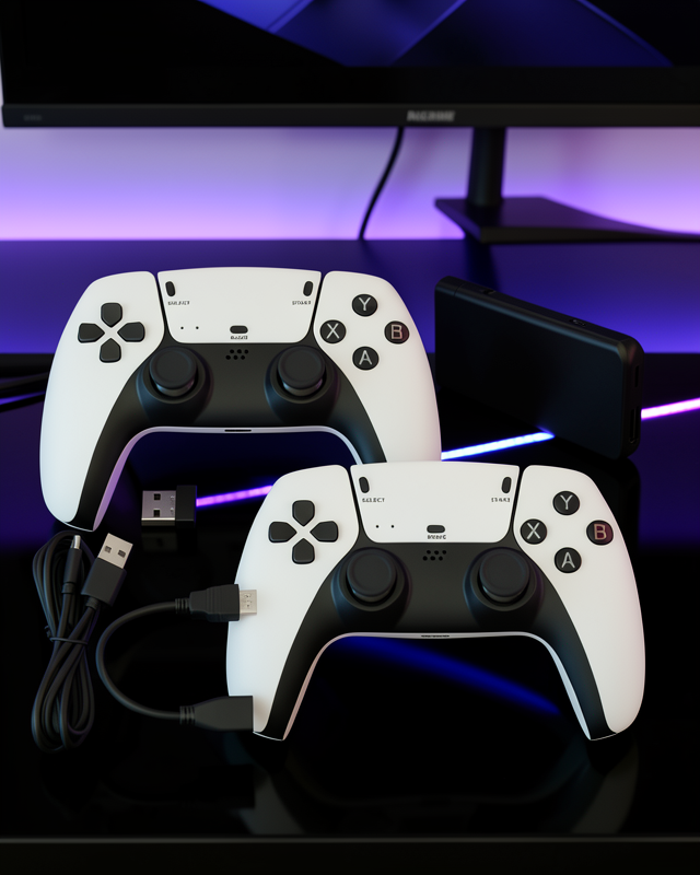4K Game Stick Retro Atari ve Konsol Oyunları Destekli UCZZZM17GAMESTİCK-2