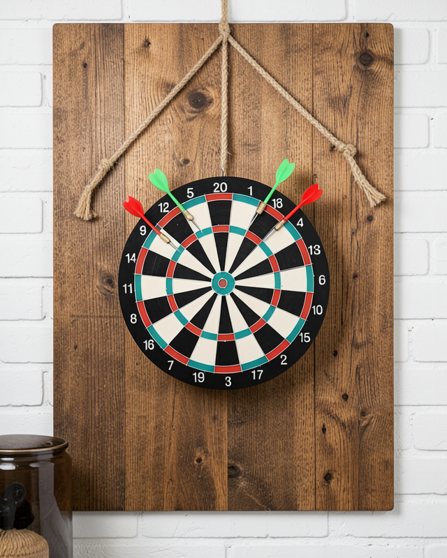 17 İnç Dart Tahtası Seti UCZZZ17İNÇDART-5