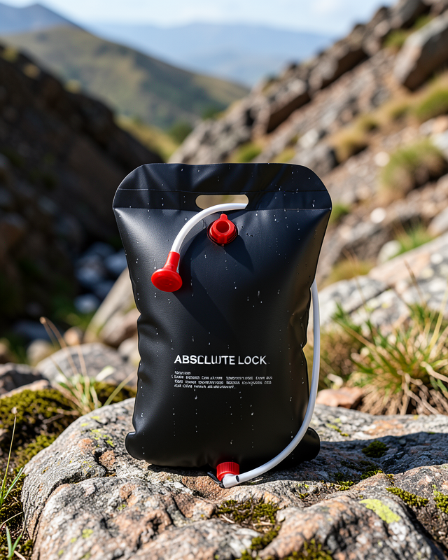 Solar Kamp Duşu 20 Litre Taşınabilir Şeffaf Model UCZZZCAMPSHOWER