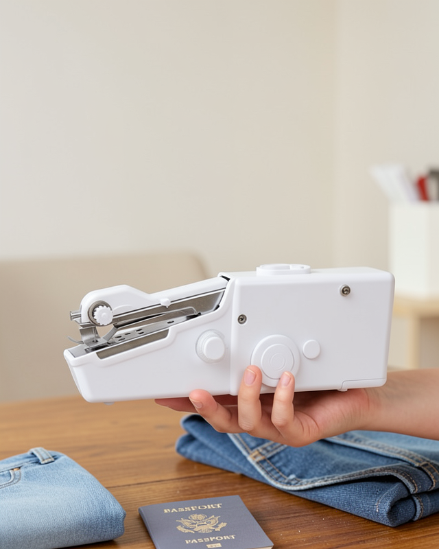 Taşınabilir Mini Dikiş Makinesi UCZZZELDİKİŞMAKİNESİ-1