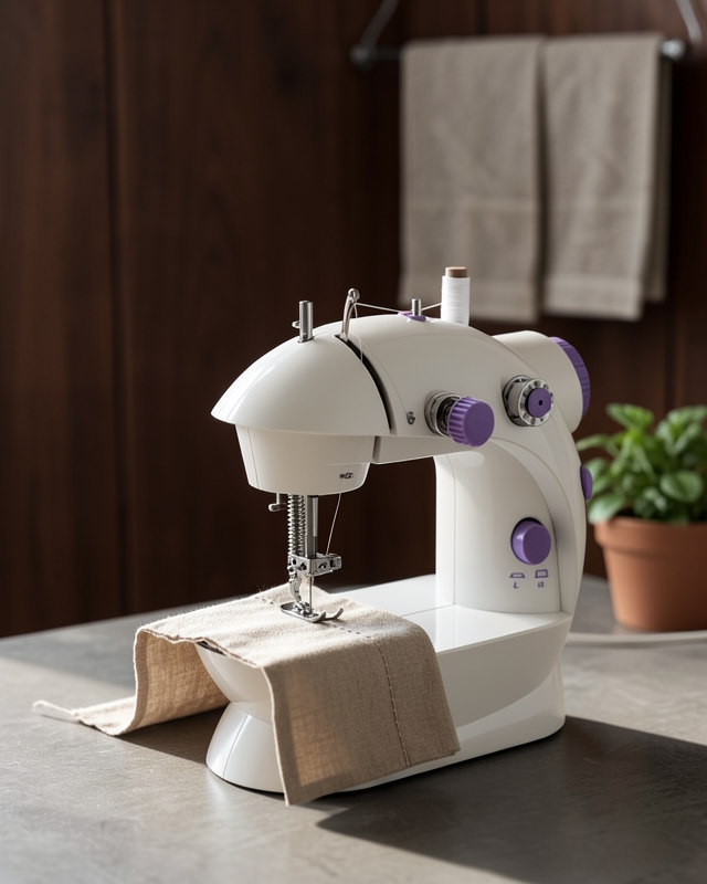 Pedallı Mini Dikiş Makinesi Çift Makara UCZZZPRODİKİŞMAKİNESİ-2