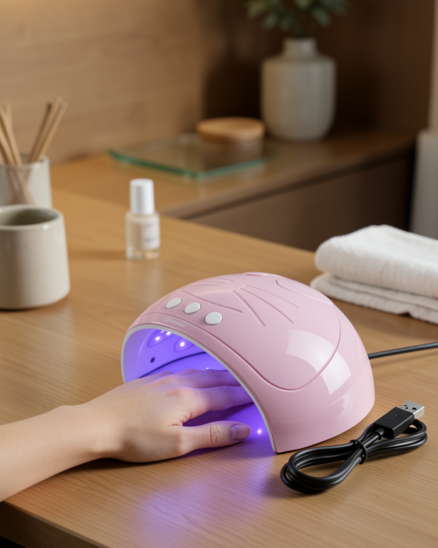 Oje Kurutucu 15 Ledli 45W Pembe UCZZZDP21OJEKURUTUCU