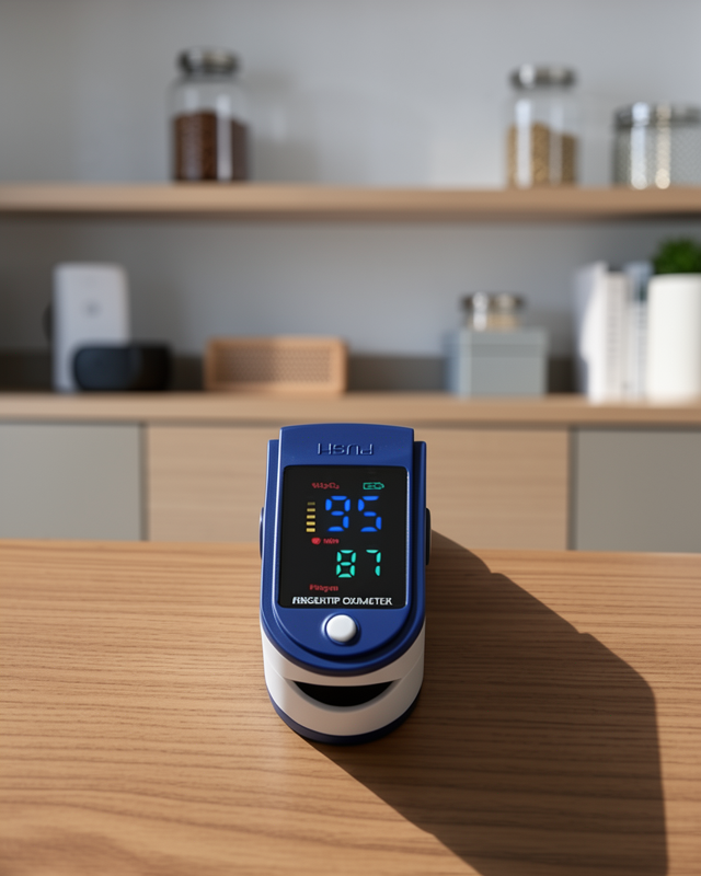 Parmak Tipi Pulse Oksimetre UCZZZOXİMETER Hassas Ölçüm
