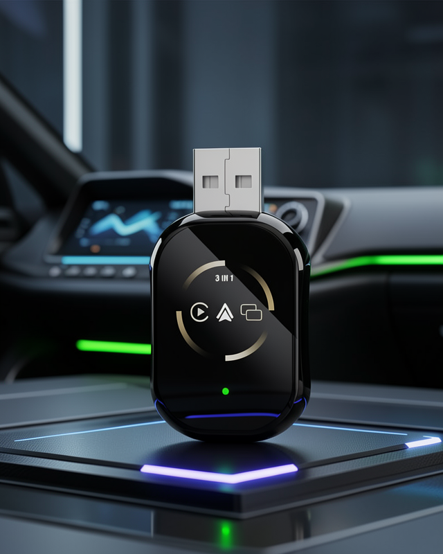 Kablosuz CarPlay ve Android Auto Adaptörü UUCZZZQ10CARPLAY-1