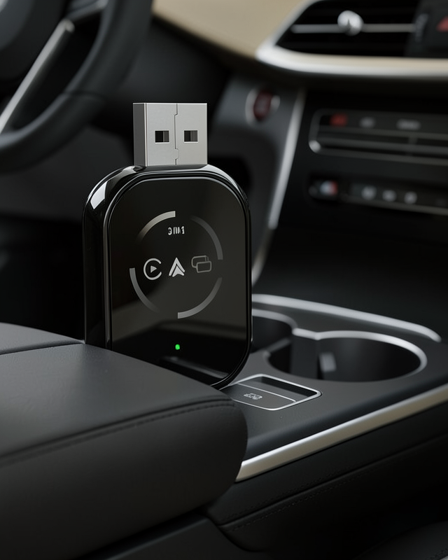 Kablosuz CarPlay Android Auto Dönüştürücü UUCZZZQ10CARPLAY