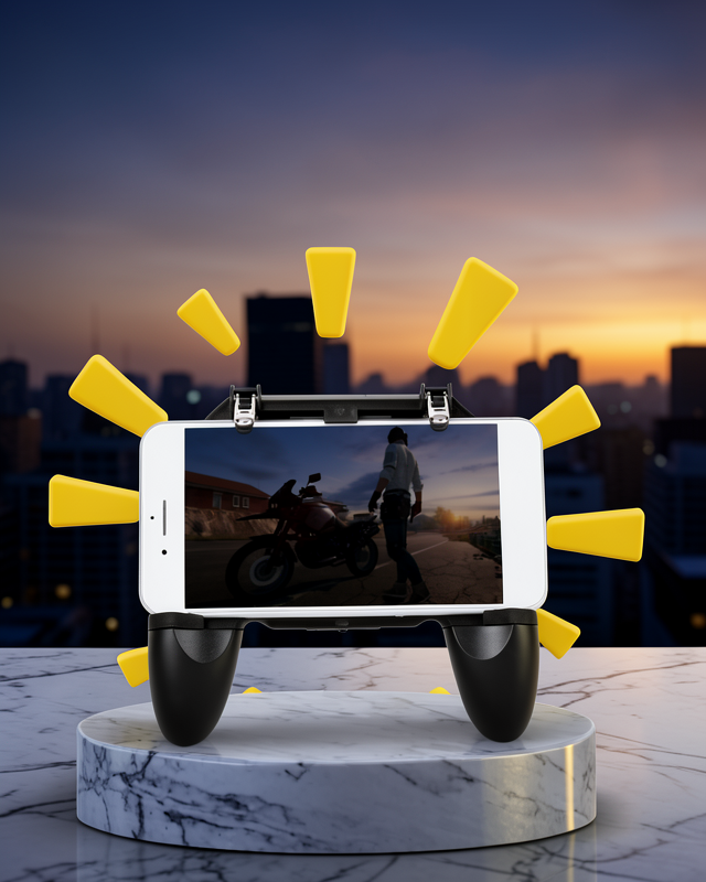 Mobil Oyun Gamepad Tutucu 4.5–6.5 inç Uyumlu UCZZZW16PUBGKOL-4