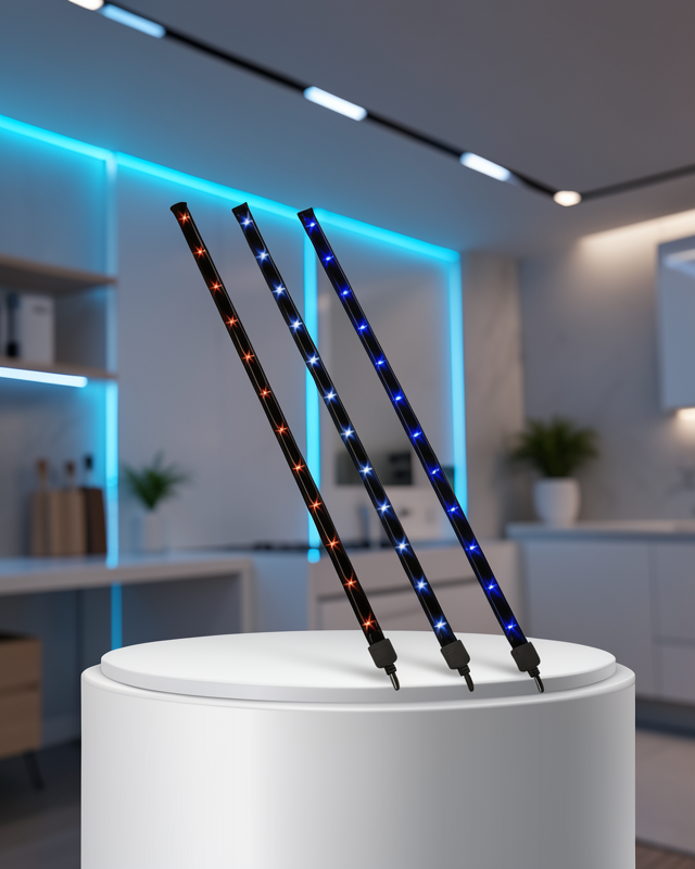 LED Meteor Yağmur Işığı 10 Çubuklu UCZZZ10ÇUBUKLUDEKORLED