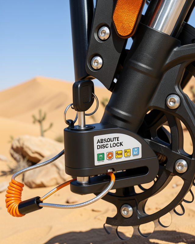 Disk Fren Kilidi 110 dB Alarmlı Su Geçirmez XXUCZZZMOTORKİLİTT-1