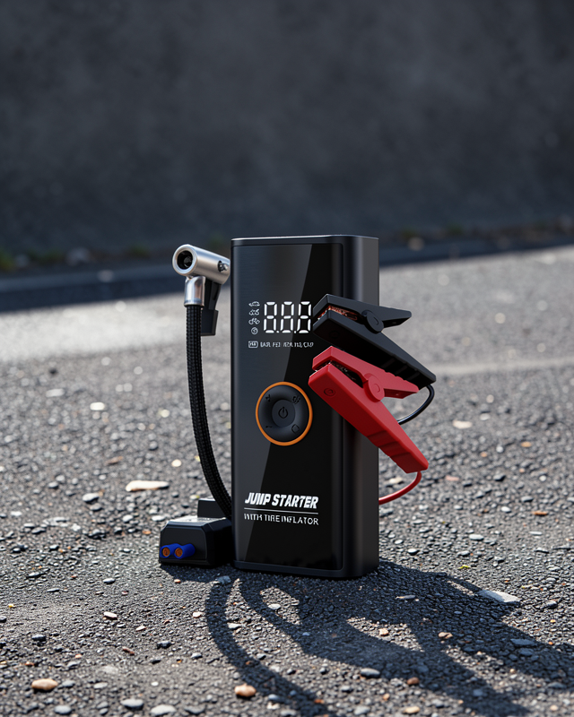 Çok Fonksiyonlu Araç Yardım Kiti 150 PSI Lastik Pompalı UCZZZMC6623AKÜTAKVİYE-2