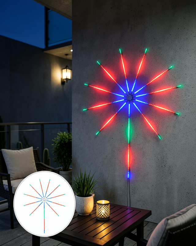 RGB LED Duvar Aydınlatması UCZZZDP226IŞIK-9-1