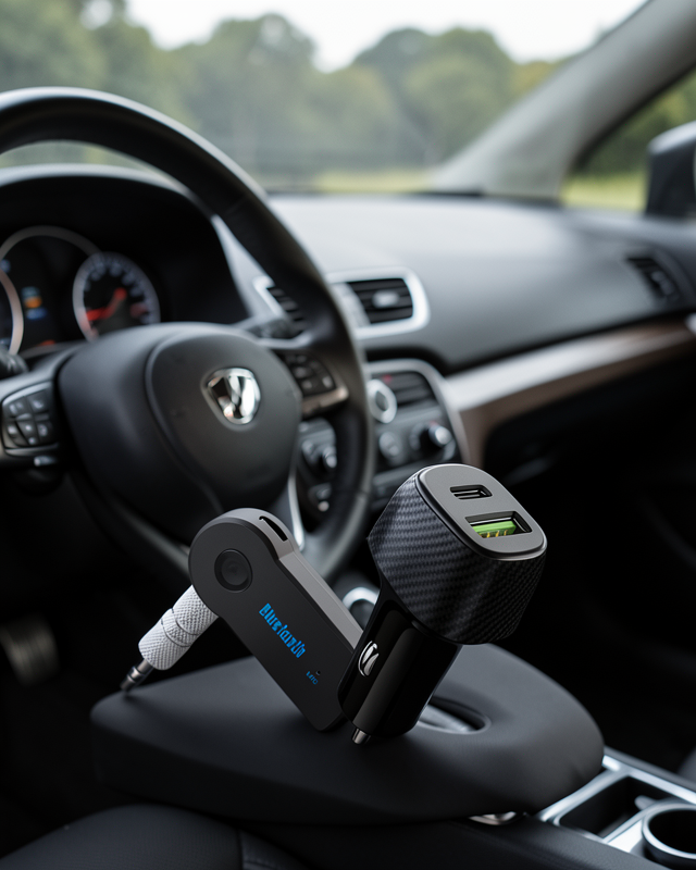 Bluetooth AUX Çevirici ve PD Şarj Cihazı 2'li Set UCZZZAUXKİTARAÇŞARJSET