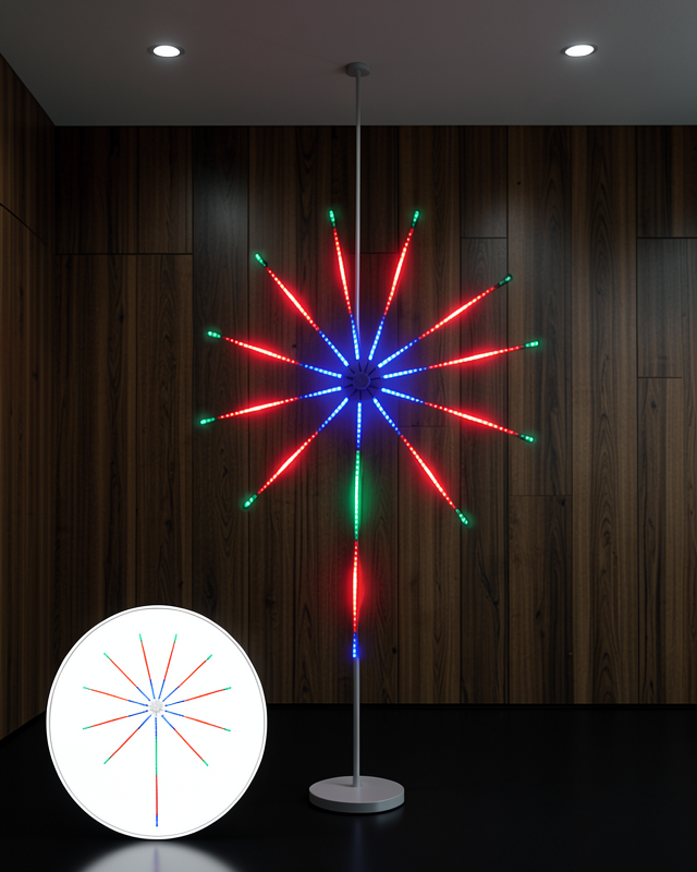 RGB LED Duvar Aydınlatması UCZZZDP226IŞIK-10-1