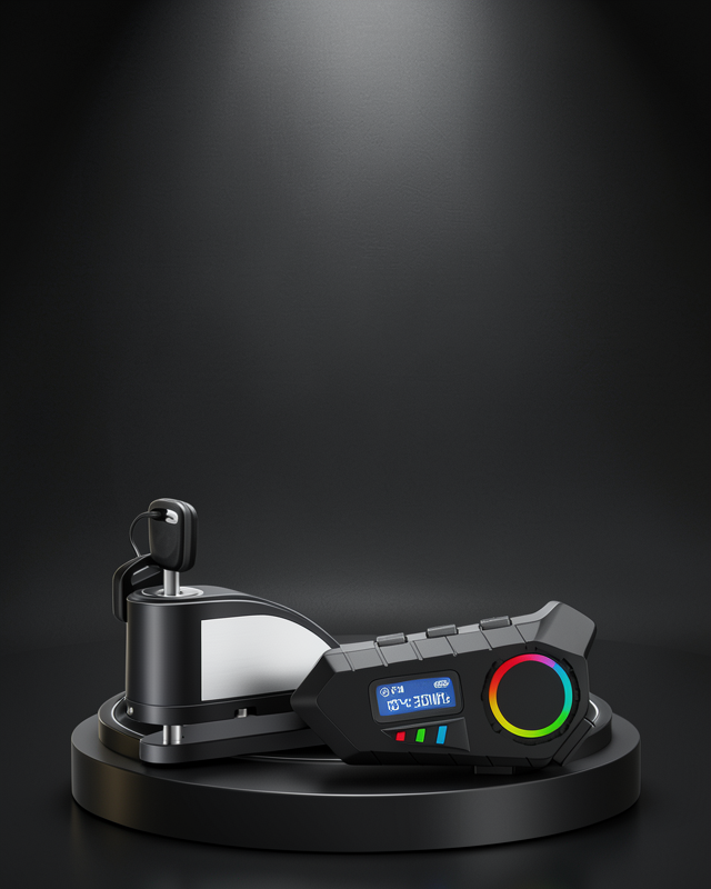 Bluetooth Hoparlör ve Disk Kilidi Seti XUCZZZMOTORKİLİTİNTERCOMSET-1