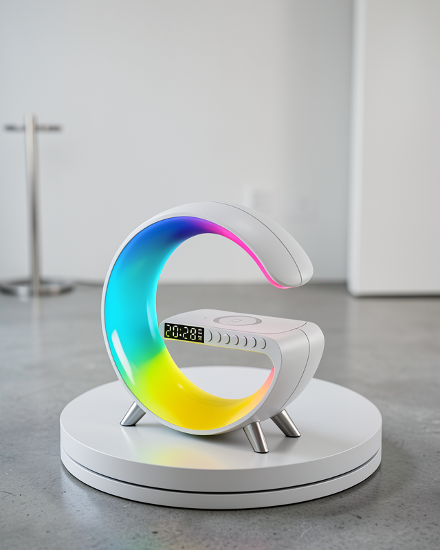 RGB Atmosfer Lambası Bluetooth Hoparlör Kablosuz Şarjlı Model UCZZZG63HOPARLÖR-2