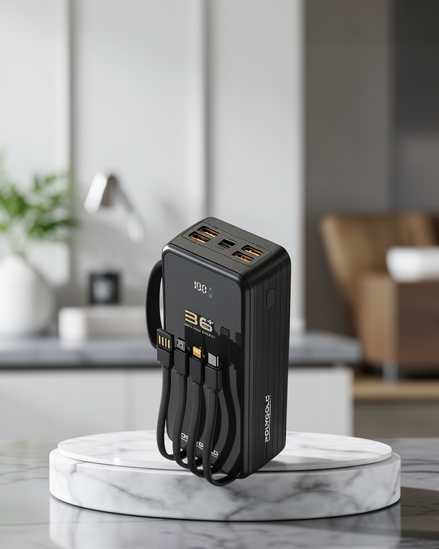Powerbank 36000mAh Hızlı Şarj ve Kablosuz Yükleme UCZZZ36000POWERBANK