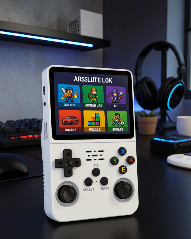 Taşınabilir Retro Oyun Konsolu 64 Bit İşlemci UCZZZR36S-10-1