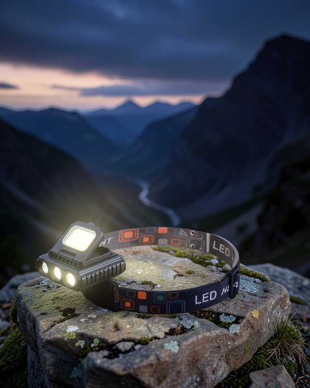 Kafa Feneri 800 Lumen USB Type C Şarjlı UCZZZHS209-1