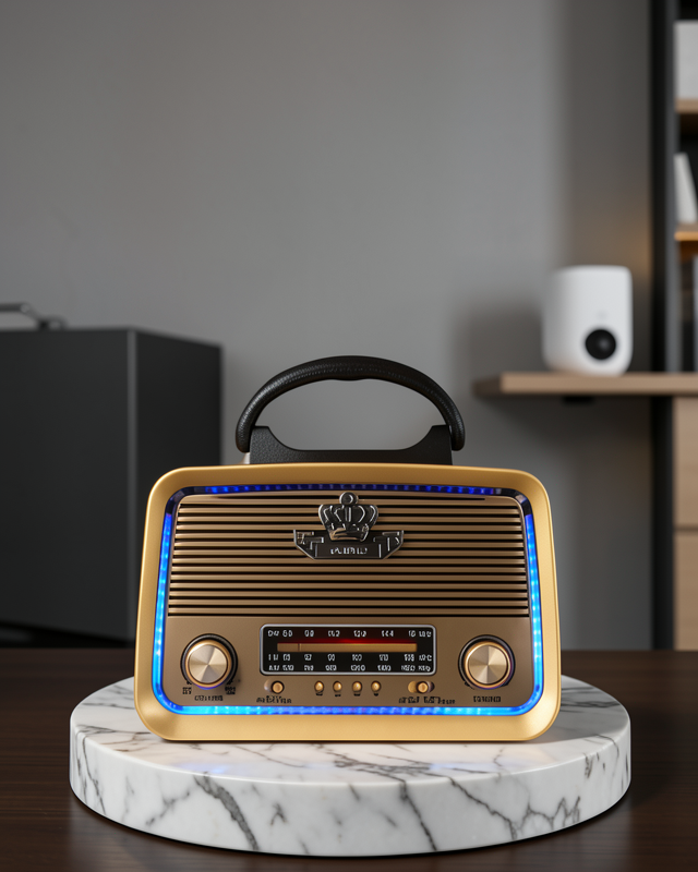 Nostalji Radyo Bluetooth FM AM SW 3 Bant UCZZZV01NOSTALJİ-2