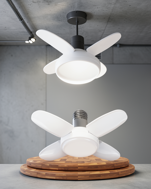 4 Kollu Pervane LED Ampül 60W UCZZZVM60LEDAMPÜL-2