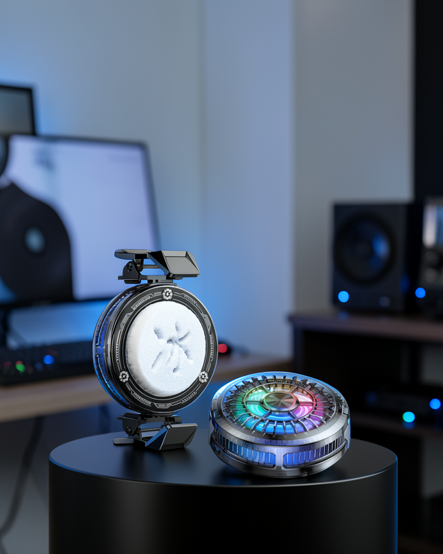 Gaming Telefon Soğutucu RGB Fan UCZZZTl01TELEFONSOĞUTUCU-1
