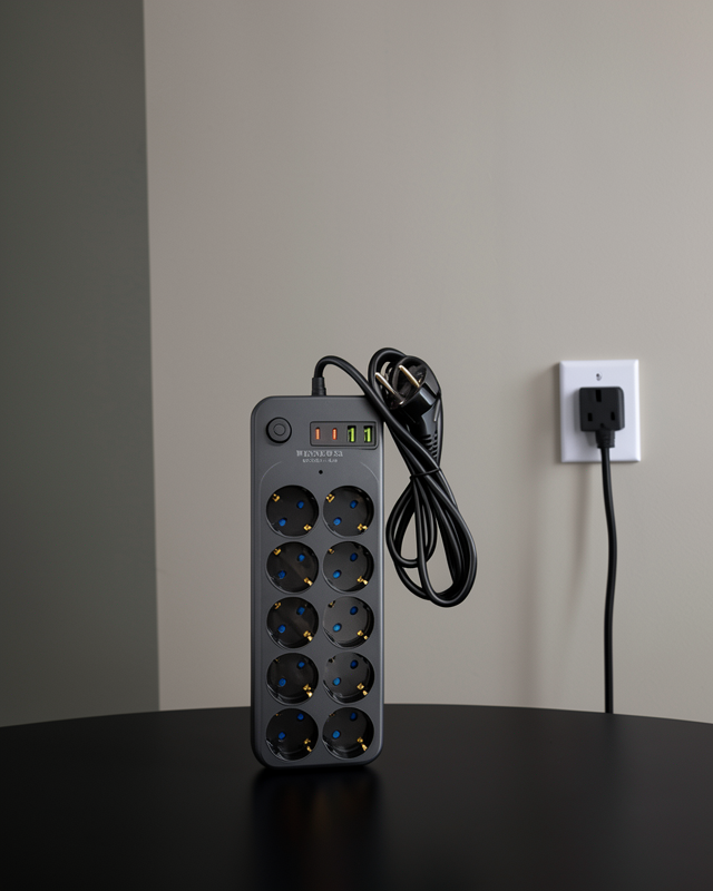 10 çıkışlı USB Type-C grup priz 2m 2500W UCZZZ10LUPRİZ-5