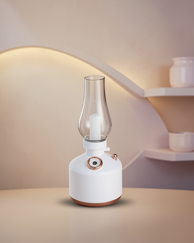 LEDli Retro Gaz Lambası Görünümlü Buhar Püskürtücü UCZZZ0621LAMBANEMLENDİRİCİ