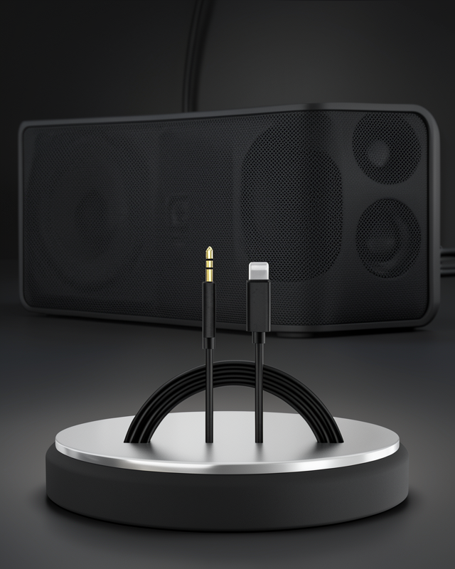 Lightning 3.5mm Aux Adaptör Kablo UCZZZİPHONEAUX-3-1