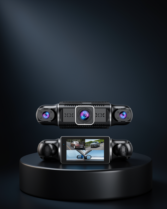 4 Kamera Araç İç Dış Kayıt Sistemi 1080P WiFi UCZZZY10KAMERA-3