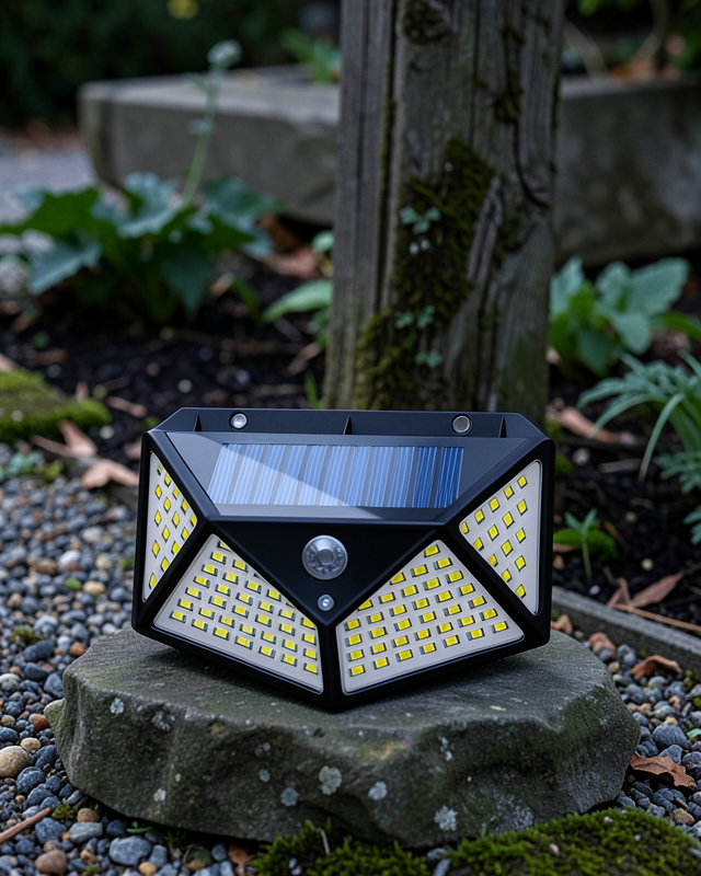 Solar Bahçe Lambası 100 LED Hareket Sensörlü XUUCZZZYX100LAMBA