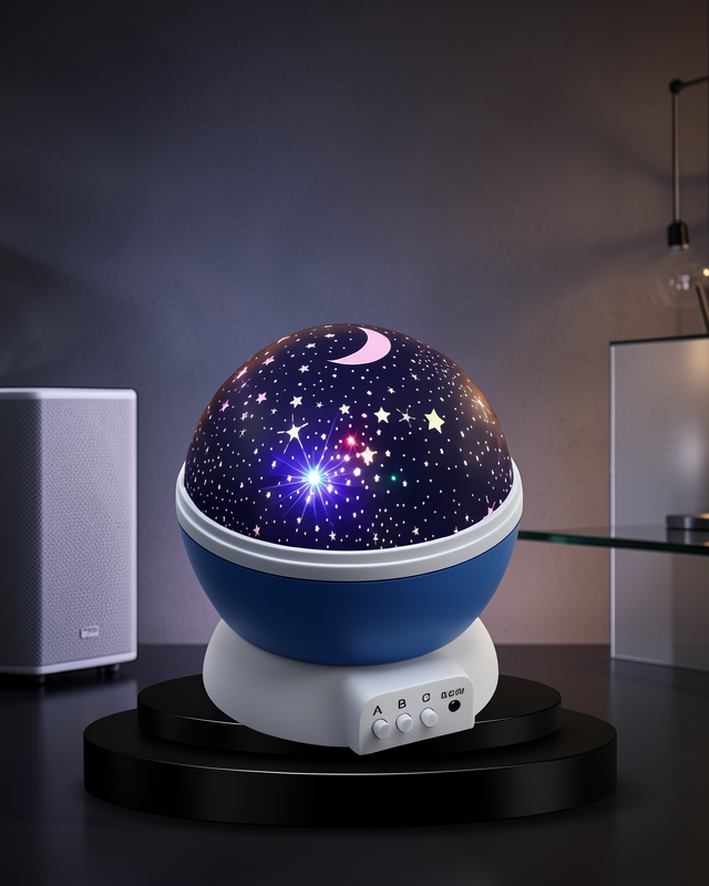 Çocuk Gece Lambası 6 Modlu LED XUUCZZZSTARGECELAMBASI-2
