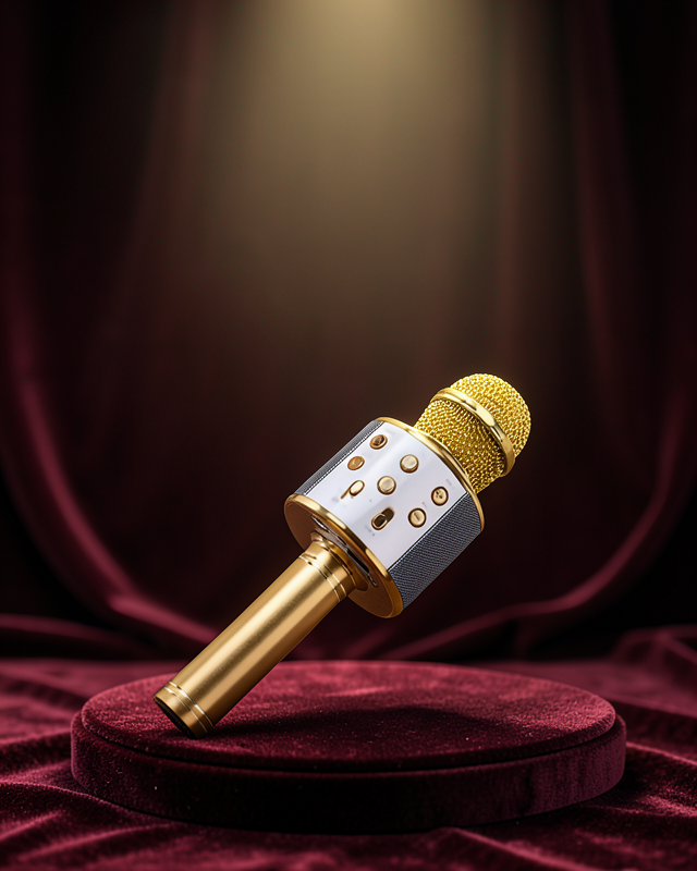 Kablosuz Karaoke Mikrofon USB AUX Girişli XUUCZZZKARAOKEMİKROFON-2