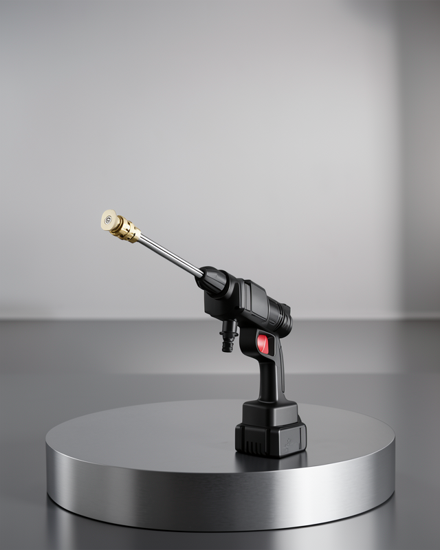 Kablosuz Basınçlı Yıkama Makinesi 48V 2 Pil Köpük Hazneli