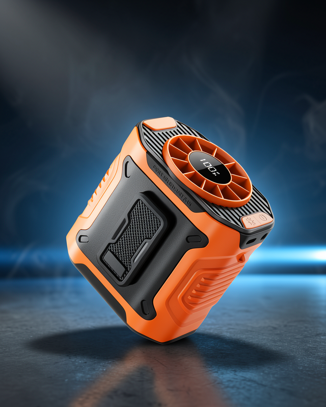 Mini Vantilatör 100 Kademeli Dijital Hız Kontrolü XUCZZZM336FAN-1
