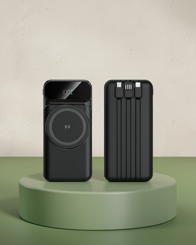 Kablosuz Powerbank 10000 mAh 15W Hızlı Şarj Type-C Çoklu Çıkış UCZZZPW10PLUS-3