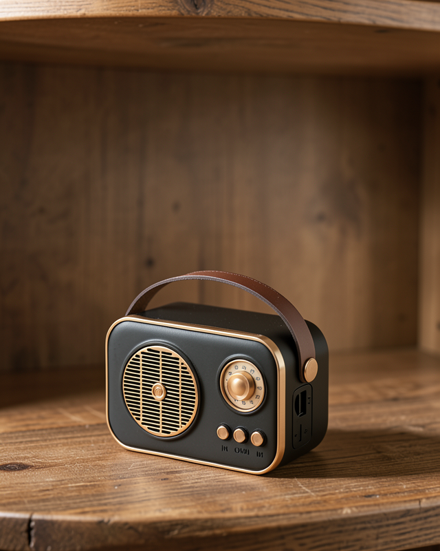 Retro Bluetooth Radyo UCZZZM4SPEAKER