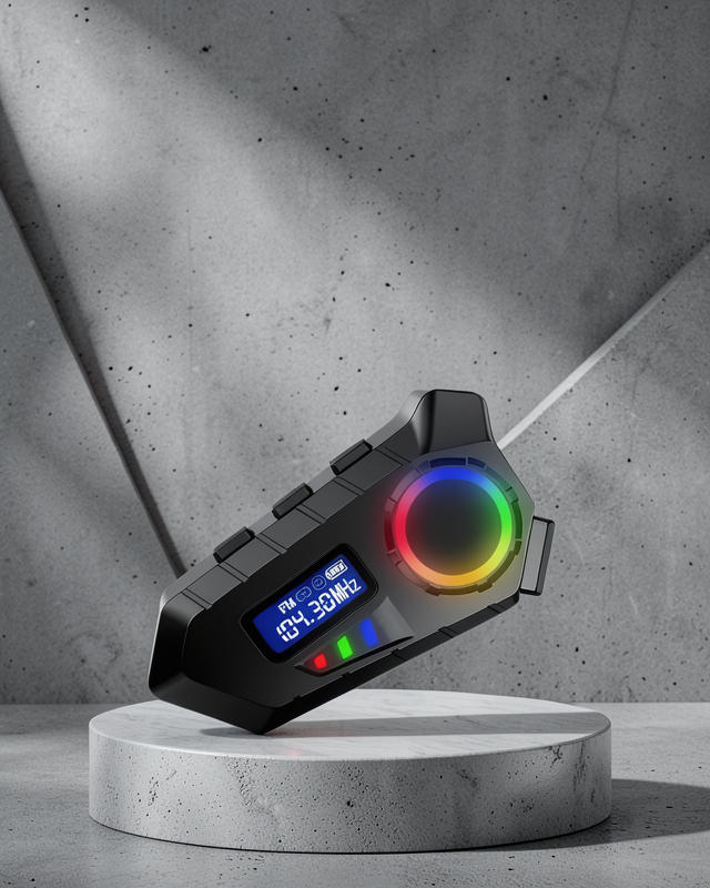 Bluetooth 5.4 IP65 Toz ve Su Geçirmez LED Göstergeli UCZZZY30AİNTERCOM-6