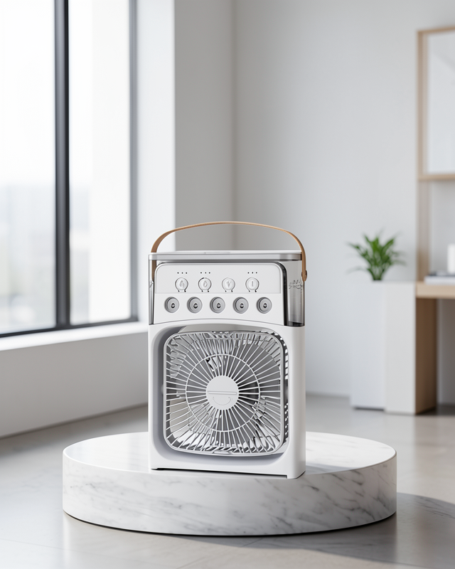 Taşınabilir Mini Klima Fan 500ML Su Hazneli XUCZZZF9FAN-2
