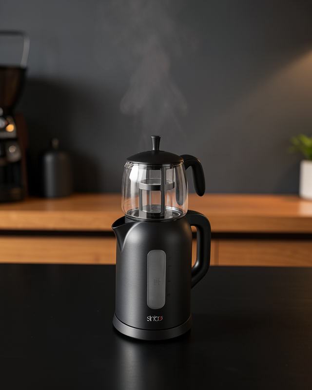 Elektrikli Çay Makinesi 1.7 L Cam Demlikli XUCZZZÇAYCI-1