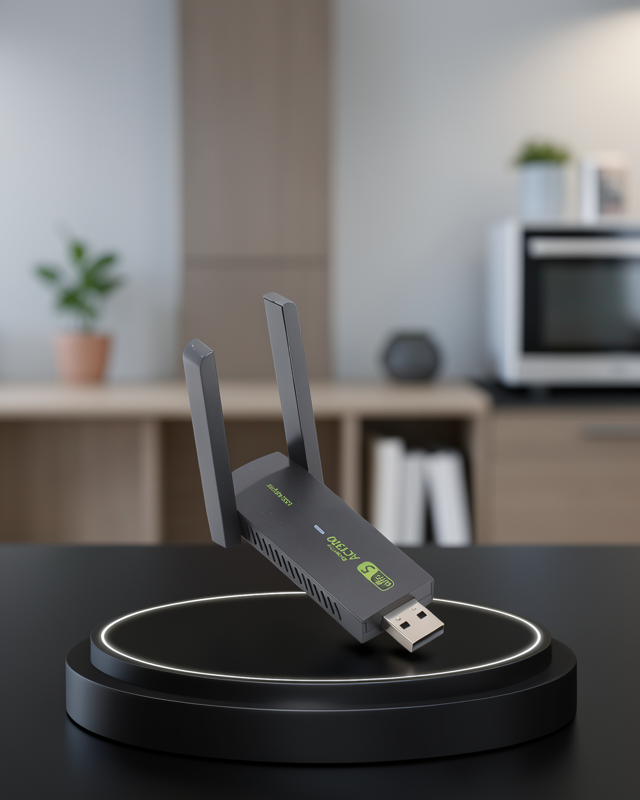 USB WiFi Adaptör 1200 Mbps Dual Band XUCZZZWİFİADAPTÖR