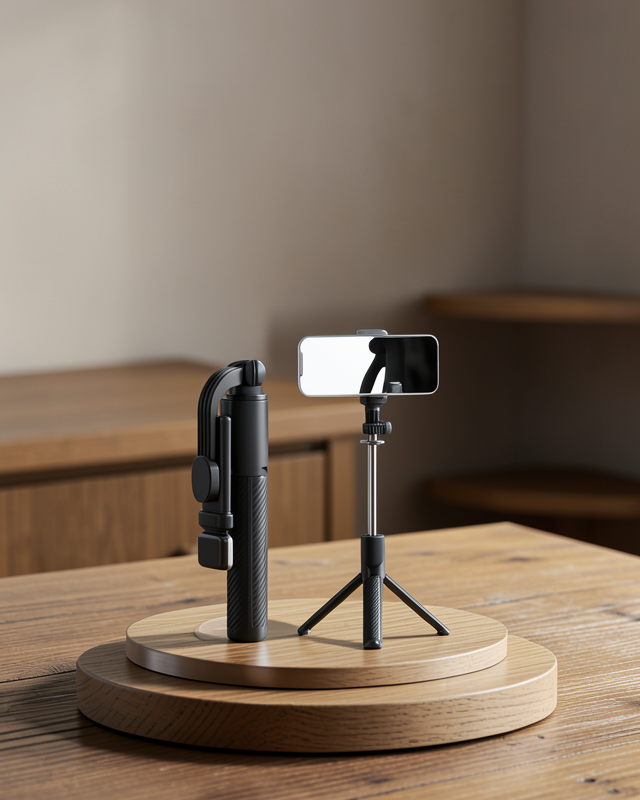 Kablosuz Bluetooth Selfie Çubuğu 360° Dönebilir Başlık XUCZZZSELFİEÇUBUĞU-2