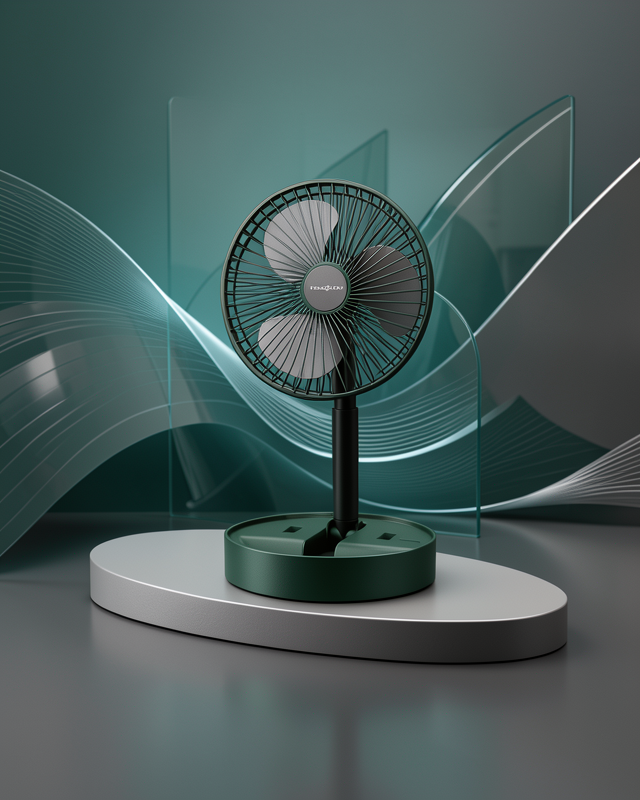 Taşınabilir Katlanabilir Mini Fan 3 Kademeli XUUCZZZKATLANABİLİRVANTİLATÖR-2-1