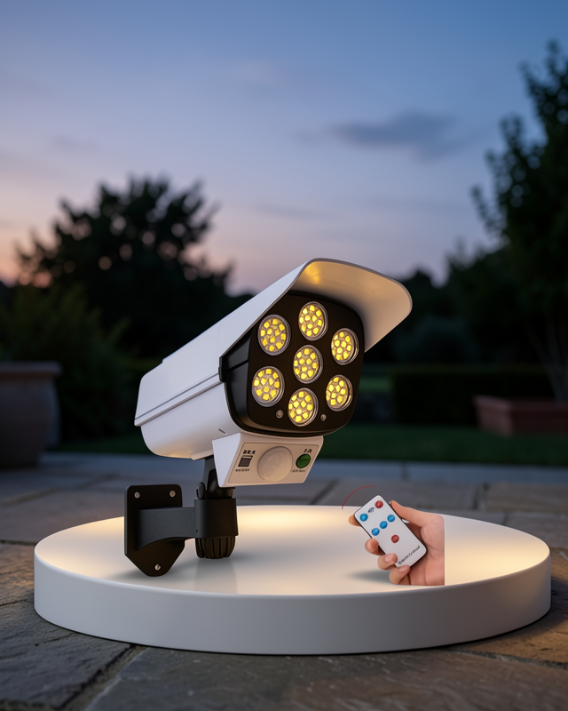 Güneş Enerjili LED Lamba 5-8 m Hareket Algılayıcı