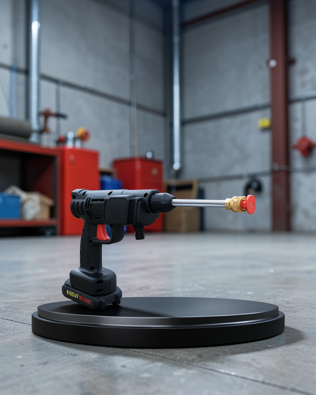 Şarjlı Basınçlı Yıkama Makinesi 48V 450PSI