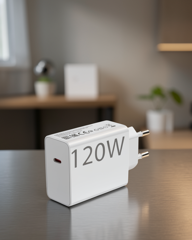 120W Hızlı Şarj Adaptörü ve Type-C Kablo Seti UCZ120WŞARJ-5