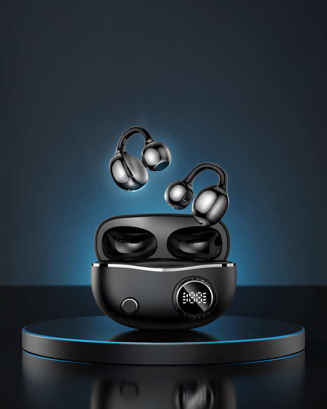 Açık Kulak Bluetooth Kulaklık 5.4 APTX XUCZZZYXG10KÜPEKULAKLIKSİYAH-3-1